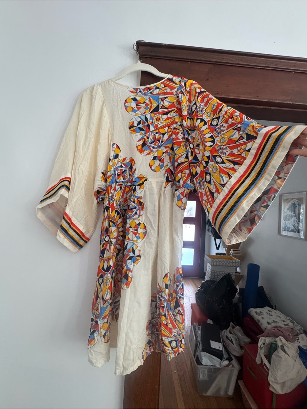 Tory Burch Multicolor Boho Embroidered Tunic- Stunning! 🤩 - Picture 6 of 7